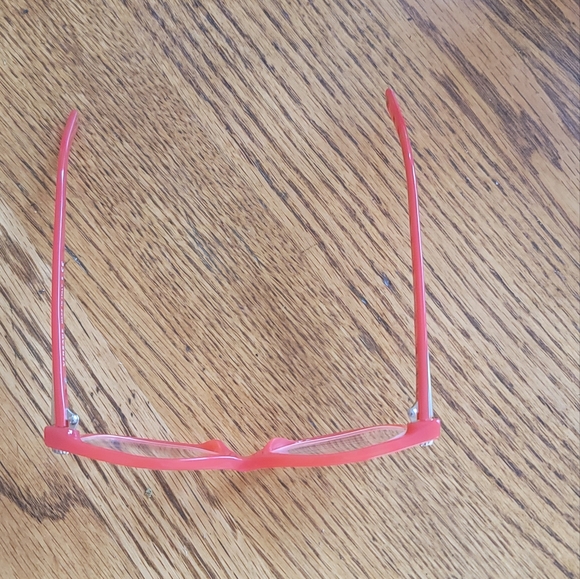 Versace Medusa Red Silver Hardware Small Medium Optical Glasses Frames - Picture 8 of 10